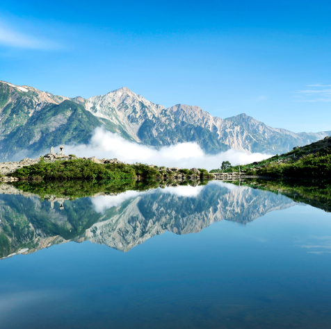 白馬の風景